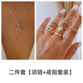 Snake necklace women's niche design clavicle chain accessible luxury necklace insfashioneasiest for match ring necklace suit accessories
