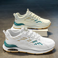 Men's winter breathable 2025 new youth sports shoes mesh running casual white chunky sole dad shoes trendy sneakers