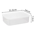 Good things refrigerator freezer storage box crisper box food grade special kitchen preparation packaging heatable storage box