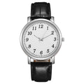 2021 wish cross-border couple's round watch, quartz watch for men and women, student gift, wholesale cross-border hot seller