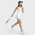 Spring/summer new two-piece look anti-exposure tennis skirt - high-stretch, comfortable, built-in bra pad, sports & outdoor yoga wear dt200