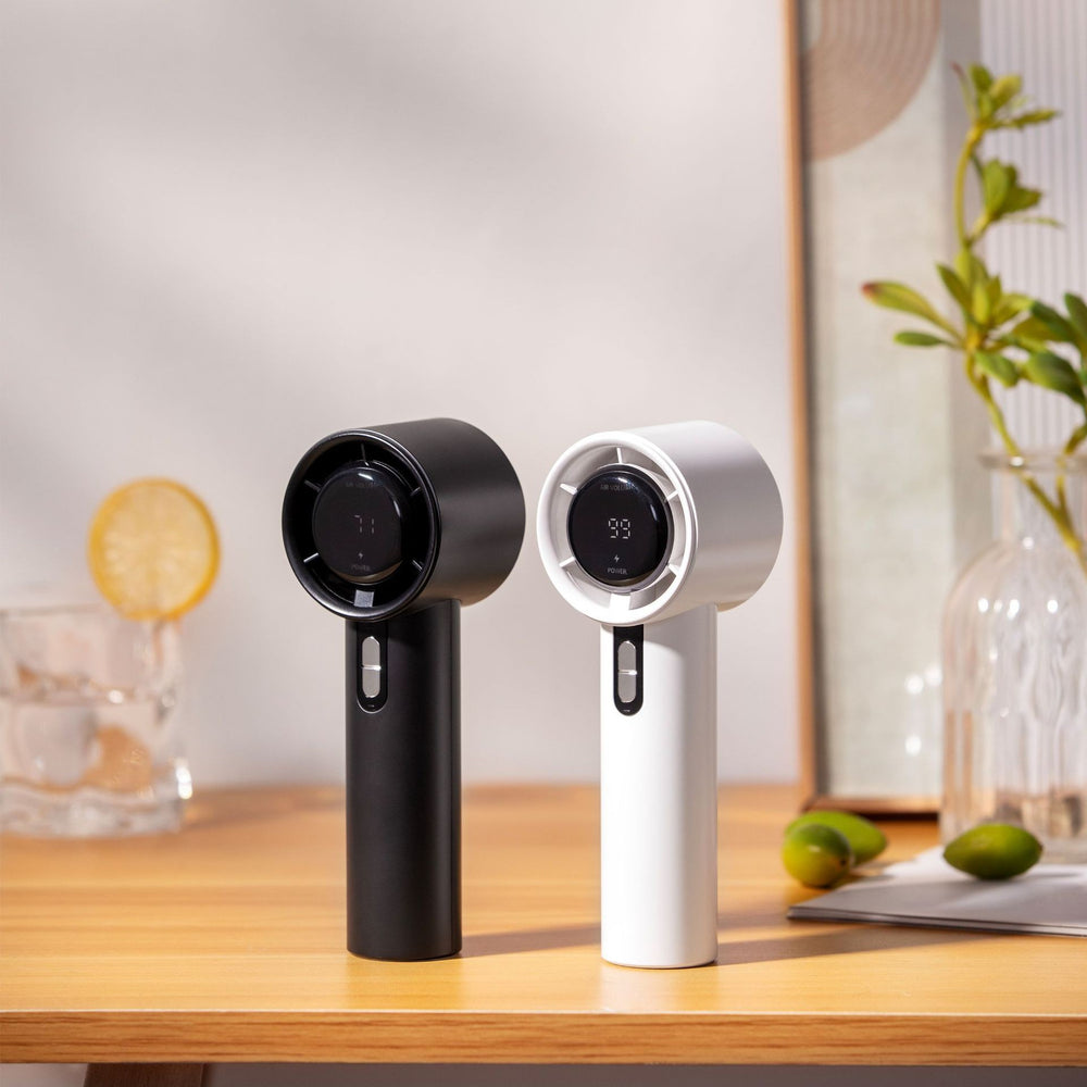 Southeast asia's hottest selling 100-speed handheld fan: usb rechargeable mini portable turbine high-speed powerful fan 638