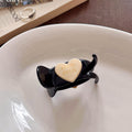 Love meatball head hair clip for women elegant hair clip headwear back of head high ponytail fixed handy gadget hairpin