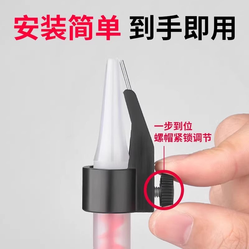 Beauty sealant glue nozzle fixing positioner construction tool ceramic tile floor tile seam special glue saving artifact
