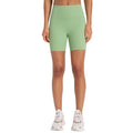 New arrival: seamless, barely-there yoga shorts - double-sided brushed, compression fit, workout & fitness capri leggings for women (model: dk067)