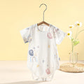 Baby short-sleeved romper, summer romper, triangle romper, newborn summer pajamas, baby onesie