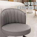 Beauty stool adjustable rotate pulley round stool backrest makeup chair dressing chair movable office chair hairdressing stool no
