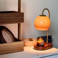 Used light luxury aromatherapy wax melting lamp - decorative ambient light for girls' rooms, bedroom bedside lamp with rotary switch