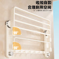 Suction cup towel rack bathroom punch-free bathroom storage rack bathroom all-in-one hanging rod toilet storage towel rack