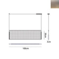 Spanish arturo alvarez nebra modern minimalist designer desk bar zen dining table pendant light