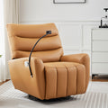 Single lazy electric sofa living room genuine leather functional sofa small apartment piano key space first class sofa cabin