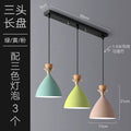 Modern casual macaron chandelier creative milk tea shop popularins bar restaurant lamp scandinavian restaurant chandelier
