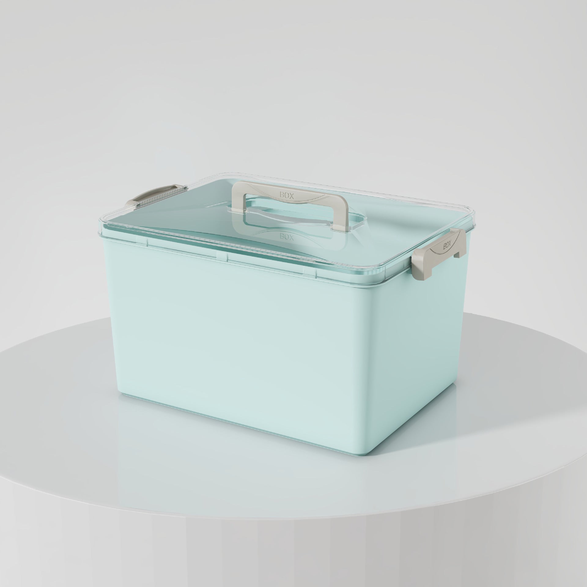 Customizable color storage box Household solid color plastic PET finishing box Snack clothes storage solid color storage box