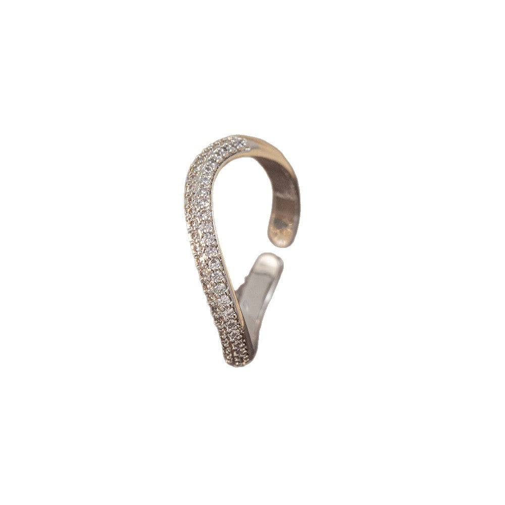 Stylishfashion full diamond copper inlaid zirconium exquisite ring for women summerbest sellingaccessible luxury non-fading easiest for match ring jewelry