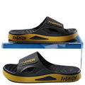New arrival: men's athletic slides - trendy summer sandals for outdoor wear, beach, home, and bath. thick-soled, one-strap design