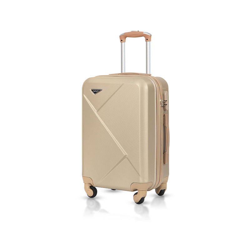 Cross-border dedicated ABS tie rod suitcase for business travel, strong and wear-resistant suitcase, boarding password box wholesale