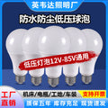 12v 24v 36v led low voltage bulb ac/dc waterproof e27 screw base cold storage machine tool battery energy-saving light