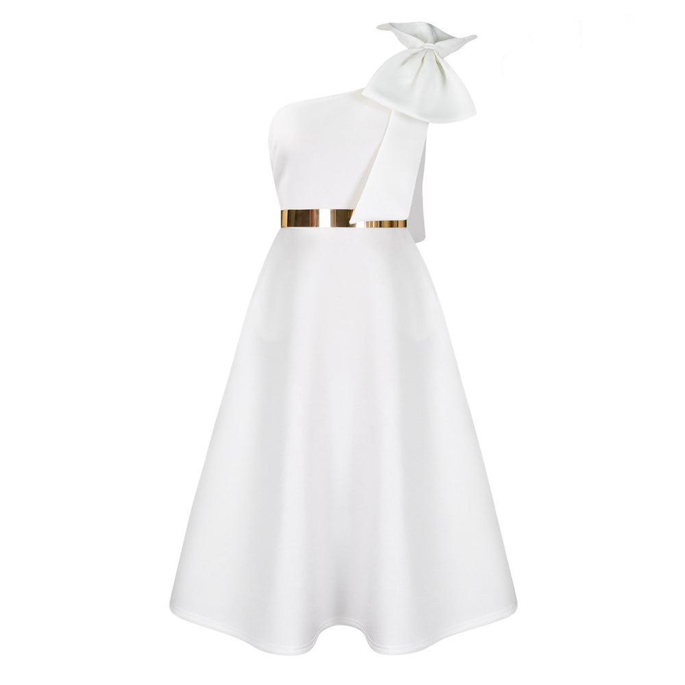C8607 cross-border  independent station fashion women's solid color sexy evening dress banquet african dress