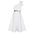 C8607 cross-border  independent station fashion women's solid color sexy evening dress banquet african dress