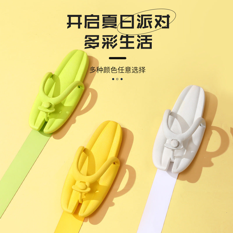 Disposable slippers travel foldable slippers convenient travel essentials hotel flip-flops for men and women