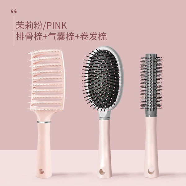Air cushion comb fluffy comb artifact men and women large curved comb massage comb high cranial top ribs comb curly hair comb wholesale
