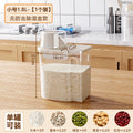Grain storage box food grade for home kitchen noodles flour beans rice bucket food grade sealed storage