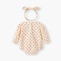 Newborn baby autumn clothes long sleeve romper - cute long sleeve pure cotton bodysuit for baby girls