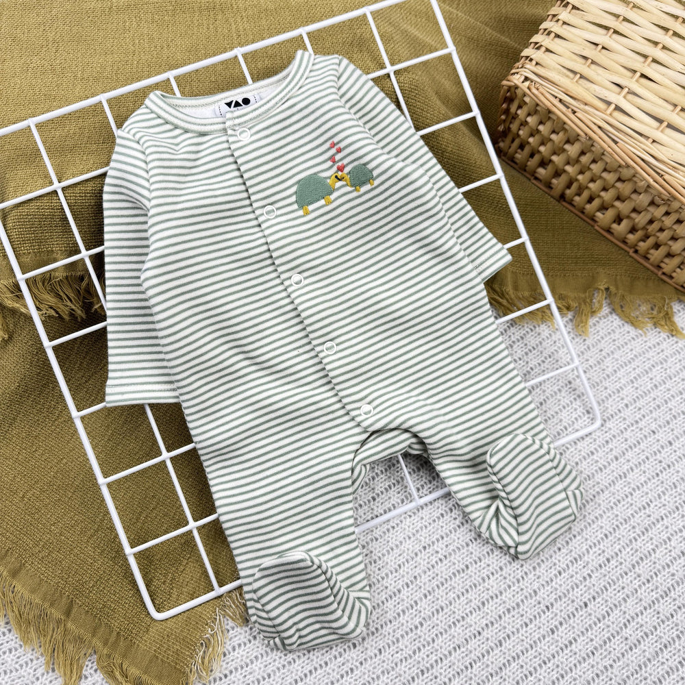 Newborn baby romper long sleeve jumpsuit autumn winter thickened sleepsuit clothes foreign trade children's wear bodysuit