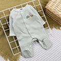Newborn baby romper long sleeve jumpsuit autumn winter thickened sleepsuit clothes foreign trade children's wear bodysuit