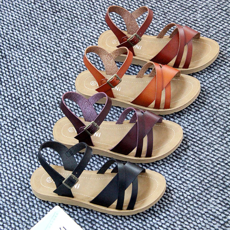 Wholesale shoes  women's shoes flat sandals craft shoes 36-42 yards non-slip wholesale spot sandals