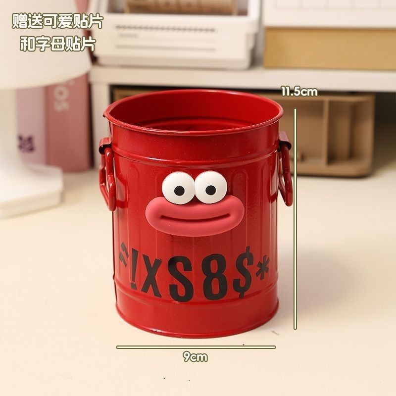 Trending novelty pen holder - large capacity student desk organizer - perfect for girls, office, kids, and boys - light luxury, high-end design