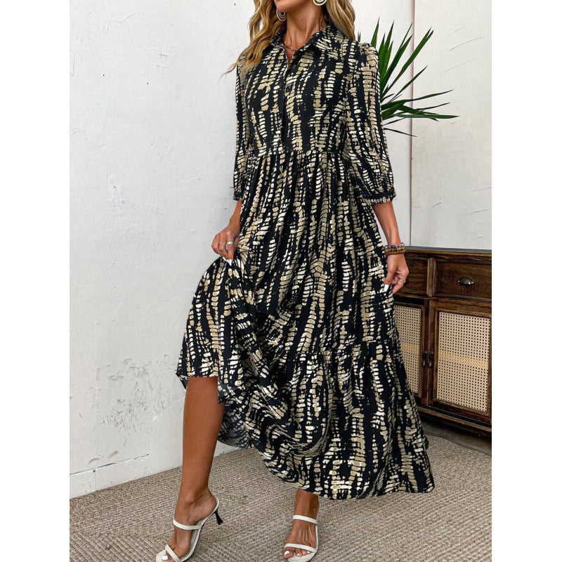 Real shot of in stockexport cross-border 1688  shopee independent station fashiondress