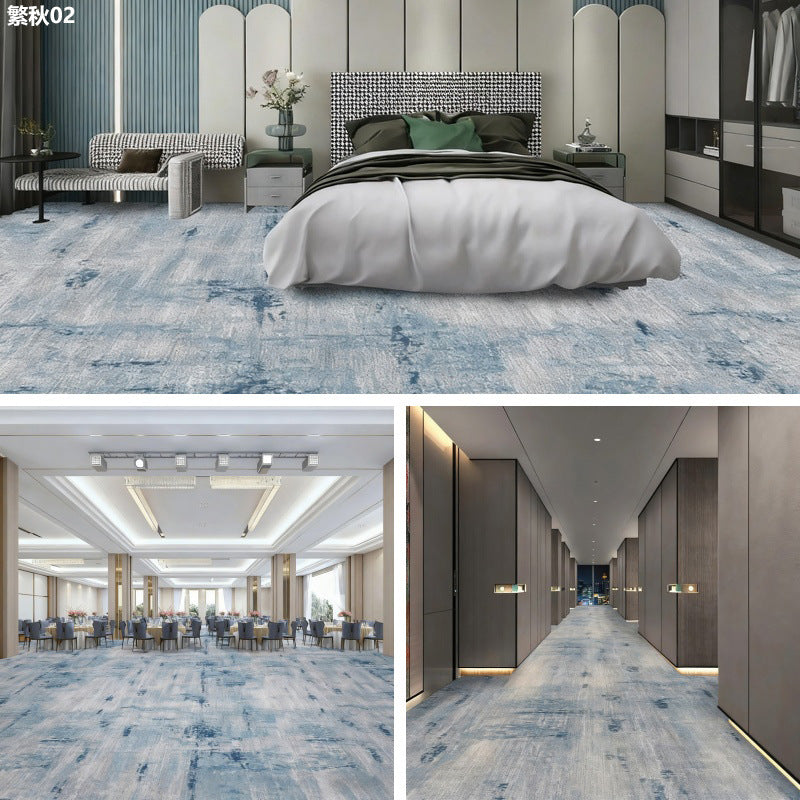 Factory direct hotel carpet - fire retardant b1 rated - commercial soundproofing - ideal for ktv, clubs, hotels, hallways, and aisle full coverage