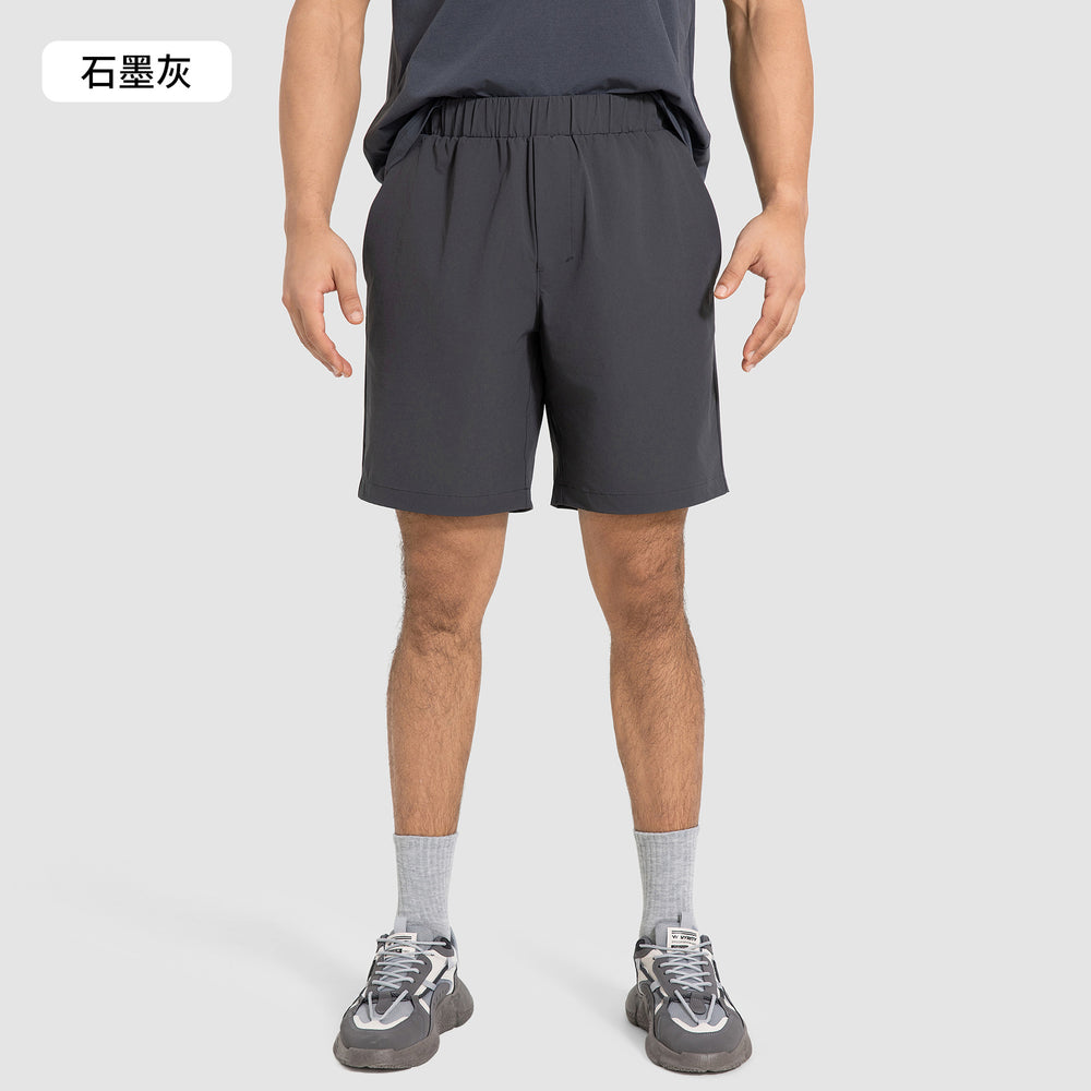 New summer loose casual sports shorts for men - quick-dry, breathable, elastic waistband with drawstring - running & fitness shorts dmk003