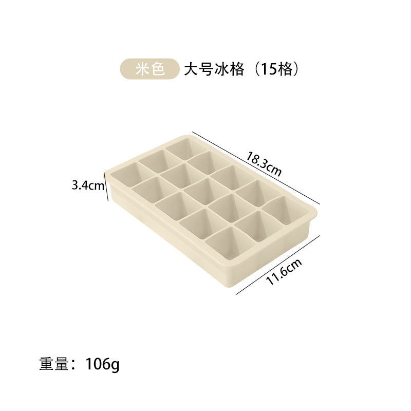 Freeze ice cube mold with lid silicone ice grids ice making film skull square ice maker cocktail ice ball film