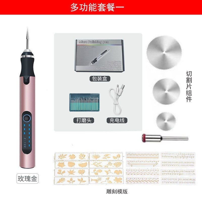 Lithium battery engraving pen, home polishing pen, mini sanding tool, electric grinder, sanding machine, electric grinding pen, power tool
