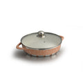 Oem personalized mars style medical stone non-stick pot ten-piece soup pot for home non-stick pot combination pot suit