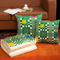 Two-in-one throw pillow and blanket, perfect for all seasons. use it as a plush cushion, office nap pillow, car air conditioning blanket, or a cozy sleeping pillow