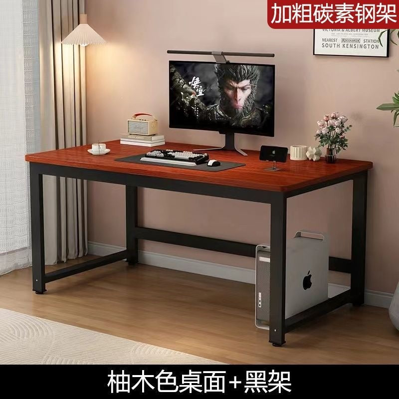 Computer desk student study desk bedroom desktop office desk writing rectangular home study desk table freestanding