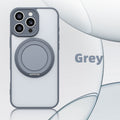 Iphone 17 phone case - new skin-feel matte finish with 360° magnetic stand, universal fit for apple 16 pro max