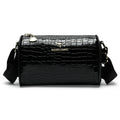 new arrival crocodile pattern women's bag easiest for matchfashion wide shoulder strap crossbody bag classy texture accessible luxurypure color shoulder bag