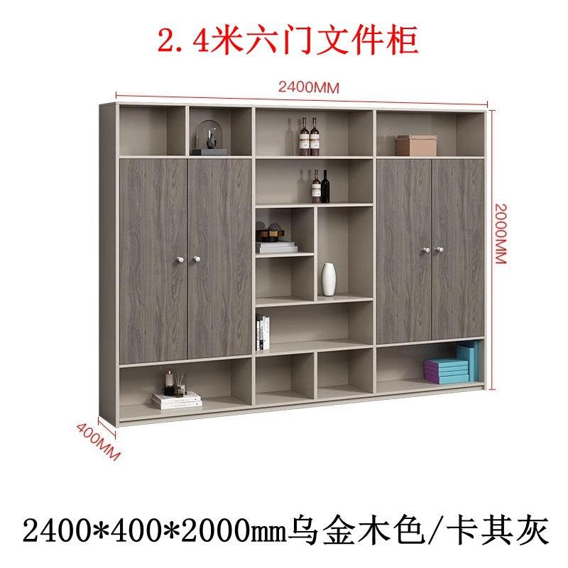 Boss table bookcase casual storage storage cabinet furniture office background file cabinet information cabinet wooden floor cabinet