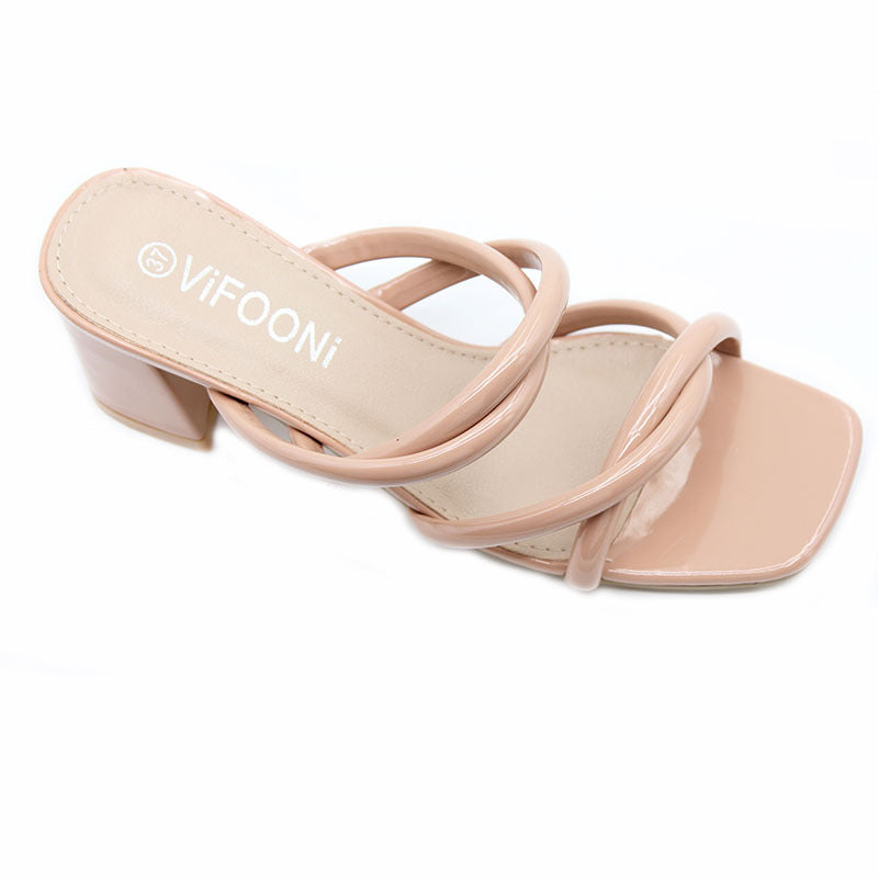 Manufacturer wholesale sandals women's summer fashion mid-heel shoes thick heel non-slip multi-color slippers Ladies slippers