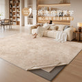 Removable and washable carpet living room wabi-sabi style 2026 new style easy to care for soundproof and stain-resistant sofa bedroom bedside blanket floor mat