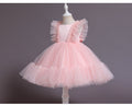 Amazon girls' princess dress kids' evening gown children's dress flower girl outfit tutu dress children's day dress
