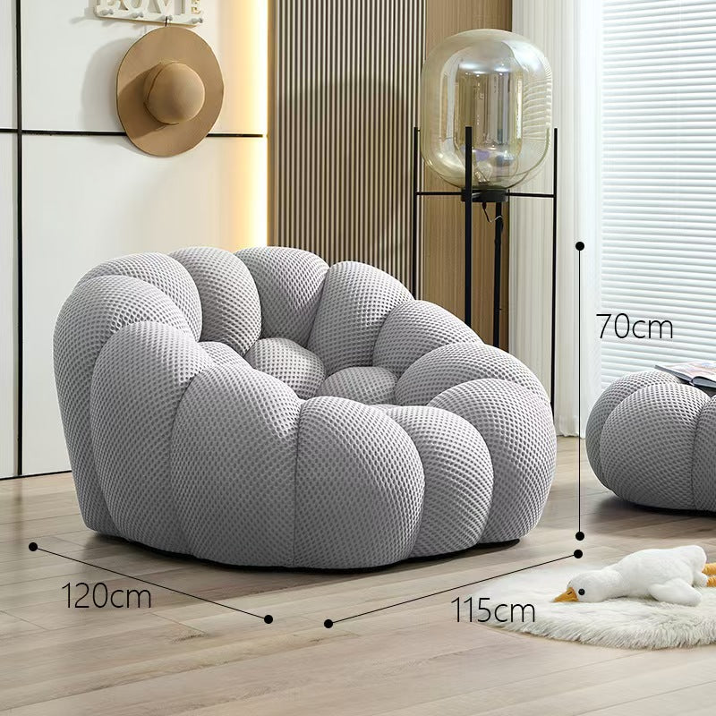 Pumpkin football sofa roche bobois bubble bean bag chair creative style living room leisure chair - custom manufacturer