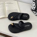 2026 new cross-border hot-selling thong sandals for women - summer outdoor fashion thick-soled flip-flops beach slippers