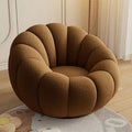Brown single sofa - [soft lambswool] - rock-bottom price!