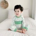 Baby pajamasintimates cotton spring & fallhigh waist belly protection newborn separatessuit baby autumn clothes and long trousers bottom clothes