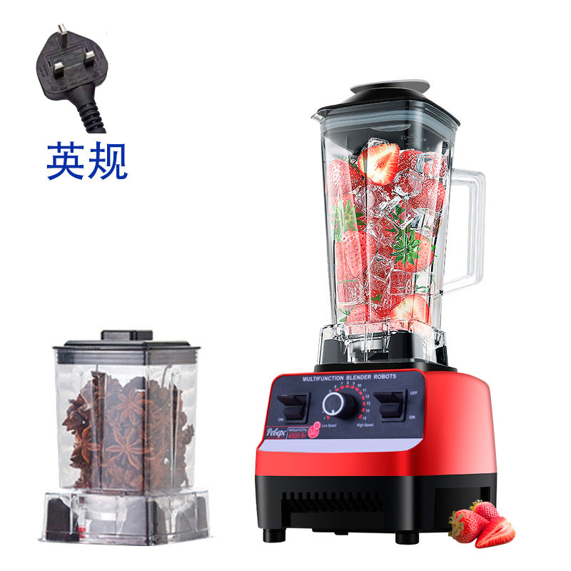 Multi-functional blender food processor - home kitchen grinding, baby food, soy milk maker, large capacity fruit and vegetable juicer - cross-border e-commerce